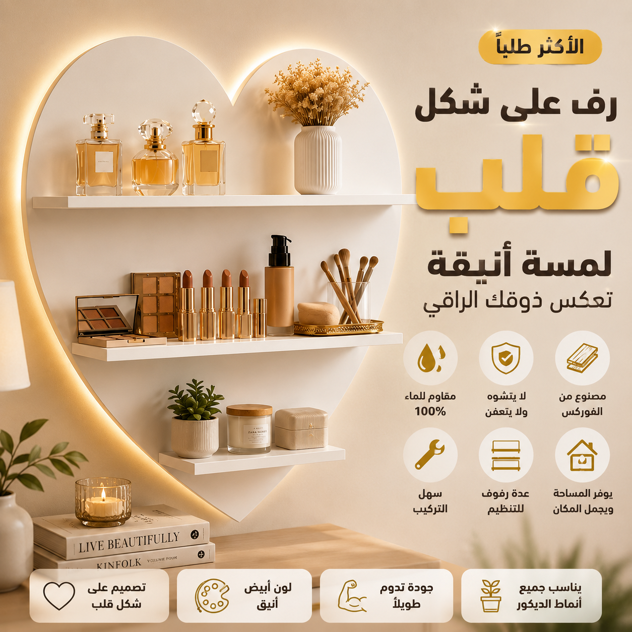 رف القلب الأكثر طلب